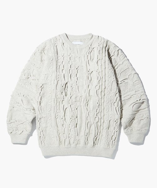 Outstanding & Co Vintage Cable Knit - Oatmeal