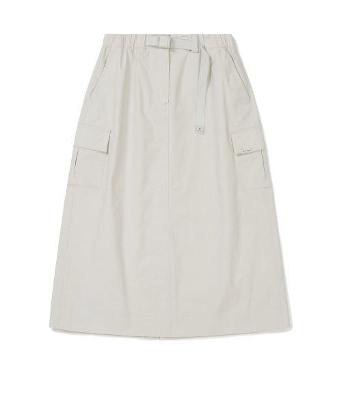 Women's Snow Peak Cargo Skirt - Light Beige