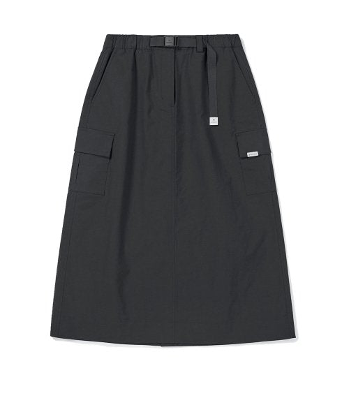 Women's Snow Peak Cargo Skirt - Dark Charcoal