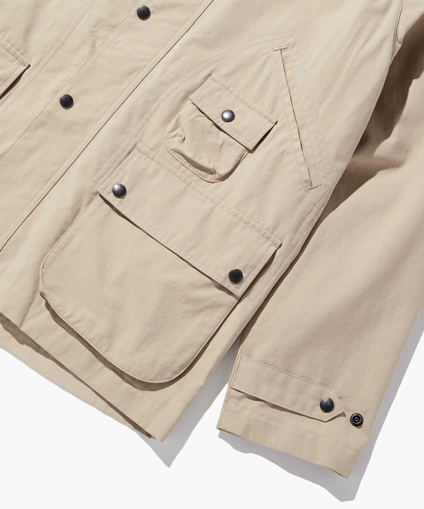 Outstanding & Co. Corduroy Collar Hunting Jacket - Biege