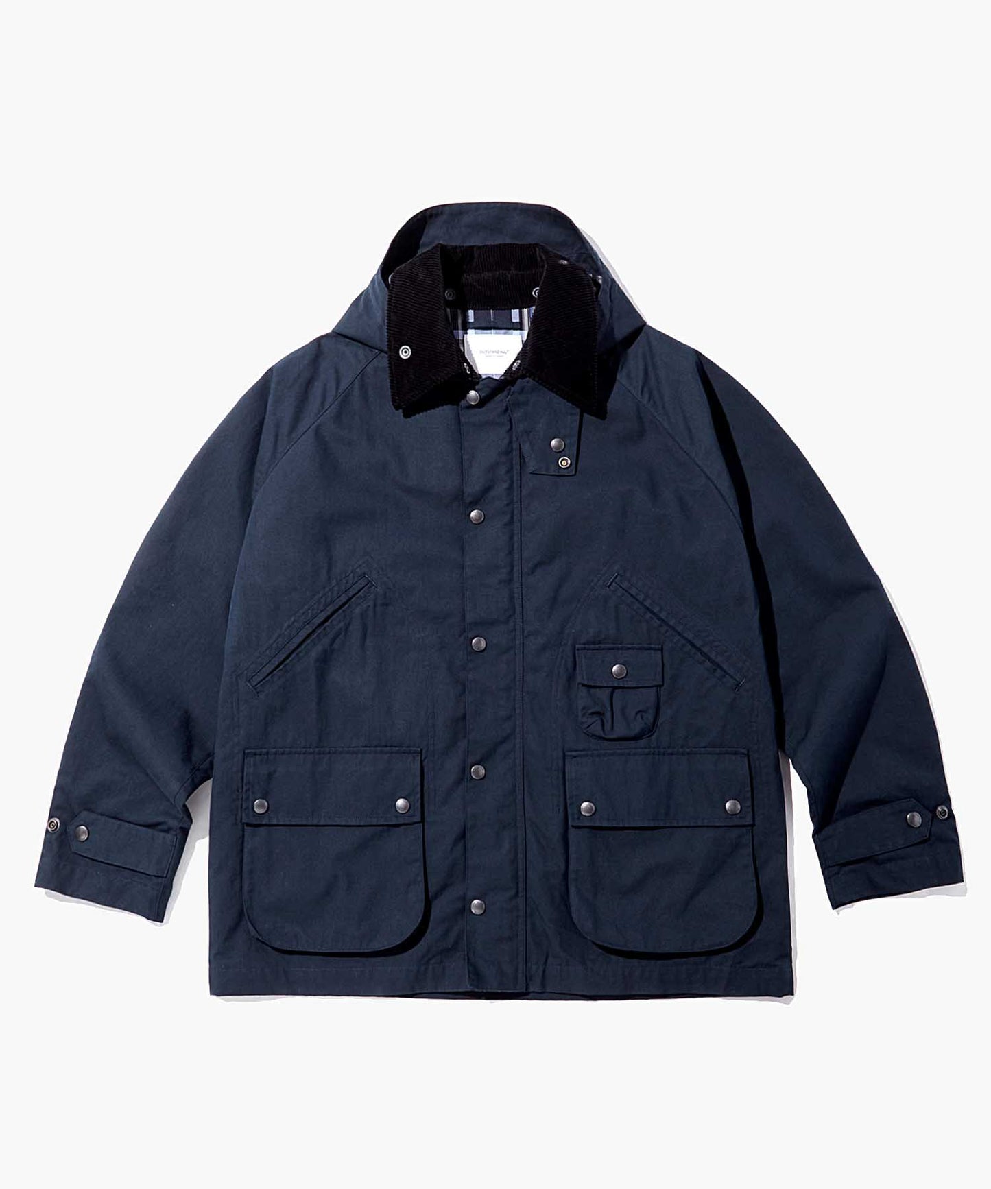 Outstanding & Co. Corduroy Collar Hunting Jacket - Navy