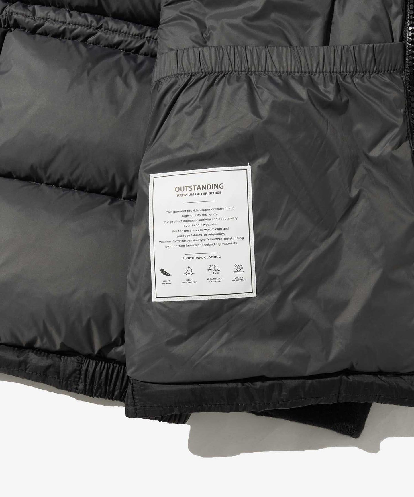 Outstanding & Co. Karakoram Goose Down Parka - Black