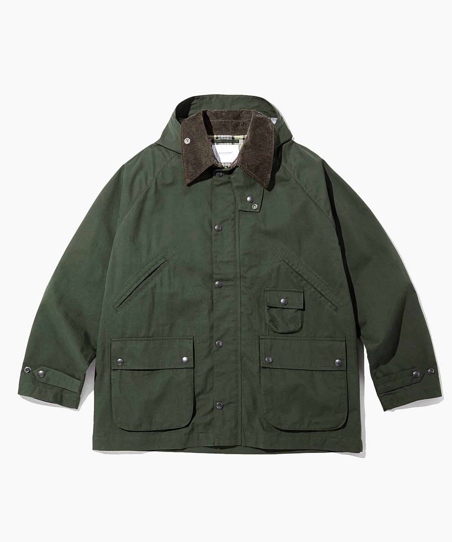 Outstanding & Co. Corduroy Collar Hunting Jacket - Olive