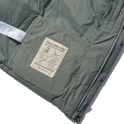 Snow Peak City Camper Heavy Down Jacket - Light Khaki