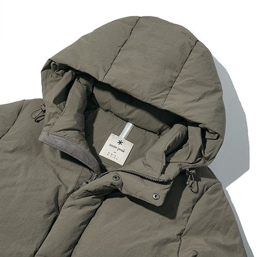 Snow Peak City Camper Heavy Down Jacket - Dark Khaki