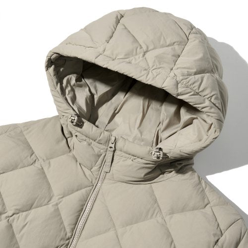 Snow Peak Diamond Stitched Quilted Jacket - Beige