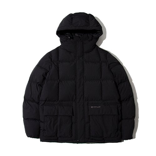 Snow Peak 3D Block Down Jacket - Black