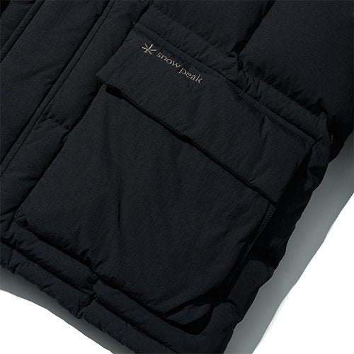 Snow Peak 3D Block Down Jacket - Black