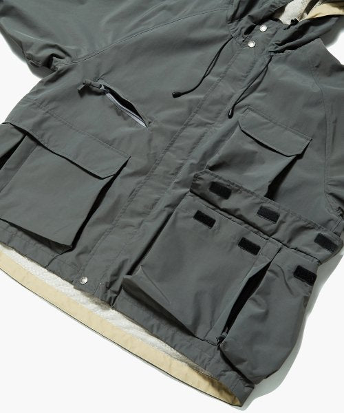 Outstanding Hood Hunting Jacket - Charocal