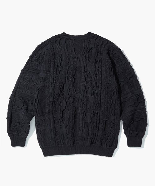 Outstanding & Co Vintage Cable Knit - Black