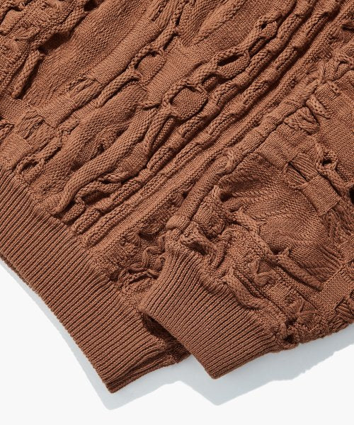 Outstanding & Co Vintage Cable Knit - Brick