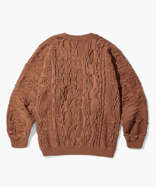 Outstanding & Co Vintage Cable Knit - Brick