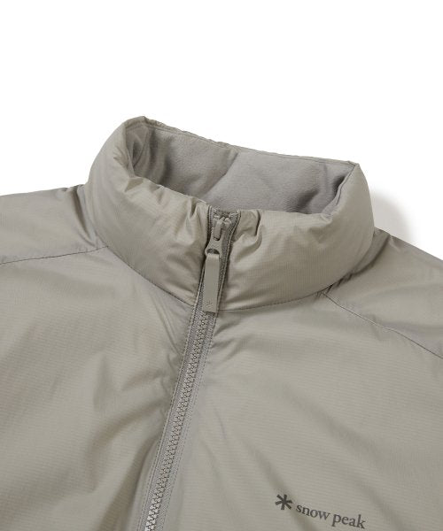 Snow Peak Landpro Goose Down Jacket - Grey/Beige