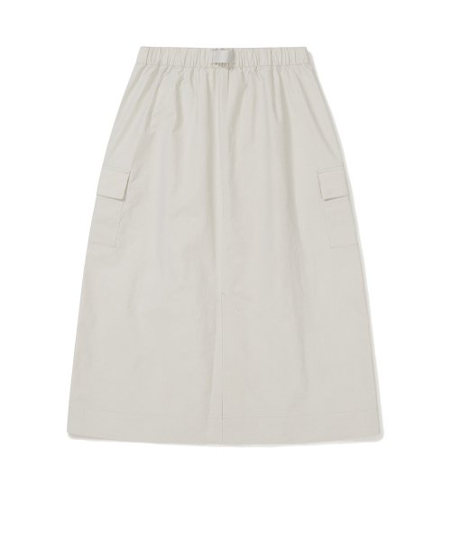 Women's Snow Peak Cargo Skirt - Light Beige