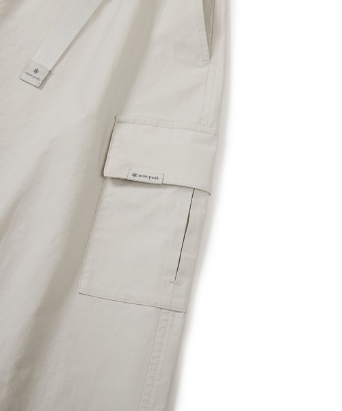 Women's Snow Peak Cargo Skirt - Light Beige