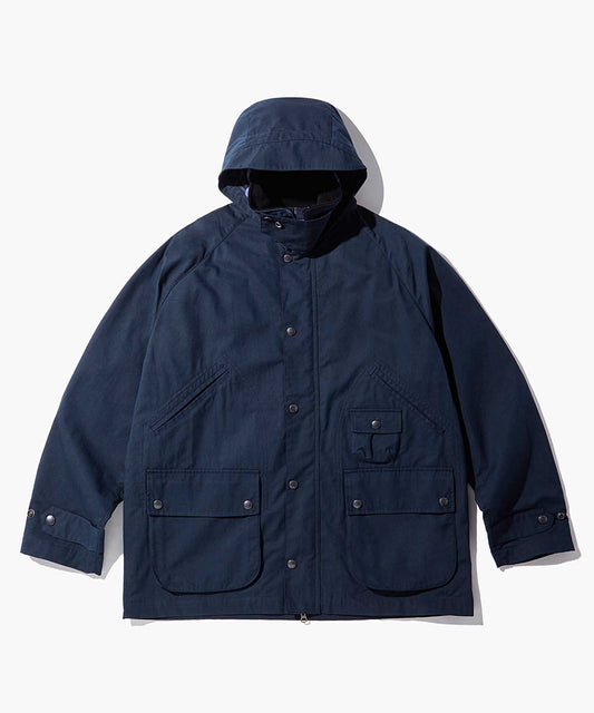 Outstanding & Co. Corduroy Collar Hunting Jacket - Navy