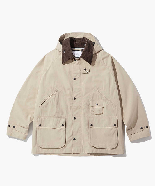 Outstanding & Co. Corduroy Collar Hunting Jacket - Biege