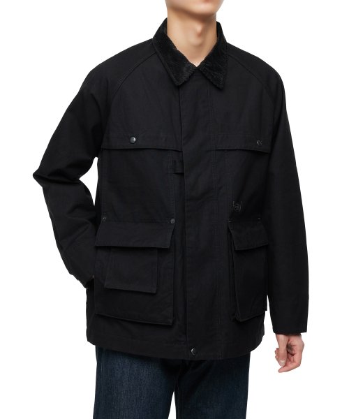 Snow Peak Tabiki Canvas Jacket - Black