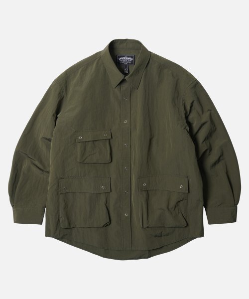 FrizmWorks 3 Pocket Ripstop Shirt Jacket - Olive