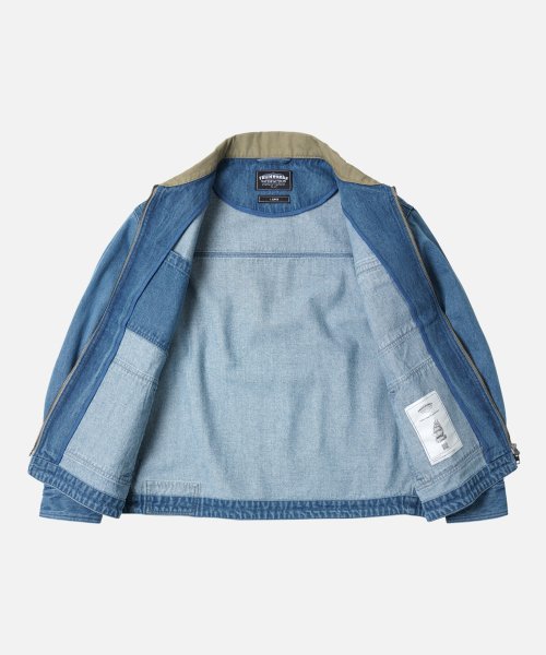 FrizmWorks Demin Work Jacket - Light Blue