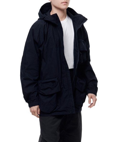 Snow Peak Indigo C/N Parka - Navy