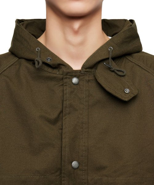 Snow Peak Canvas Coat - Olive