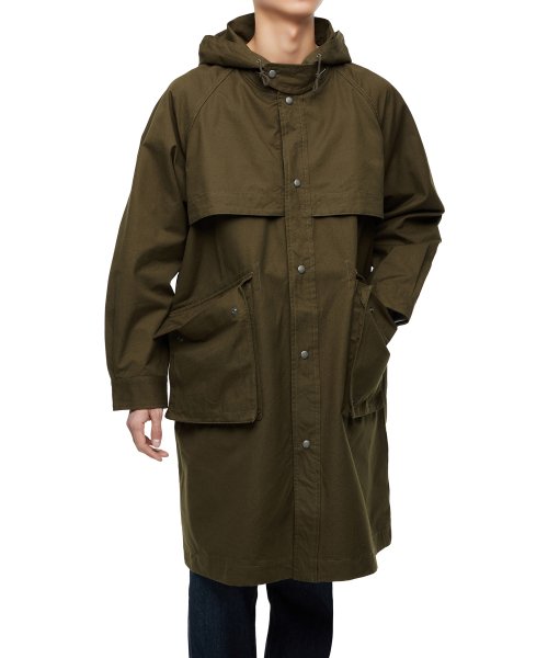 Snow Peak Canvas Coat - Olive