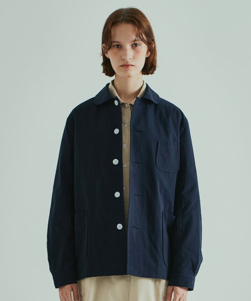 Uniform Bridge Chore Jacket - Navy